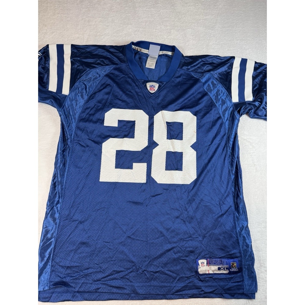 Indianapolis Colts Jersey #28 Marlin Jackson XL